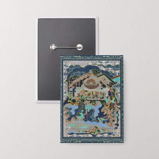 Home 缶バッジ (正面/裏面)