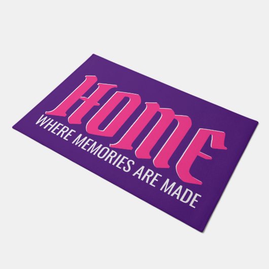 HOME - 24" x 36" �門マット ドアマット (アングル)
