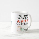 Home 5星評価からのおもしろい作業 コーヒーマグカップ (正面右)