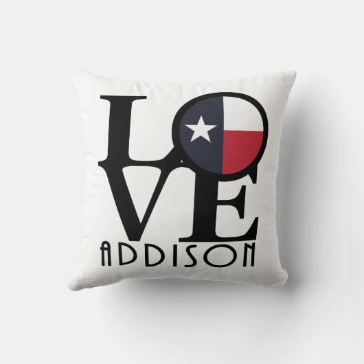 HOME Addison / LOVE Addison （前後） クッション (裏面)