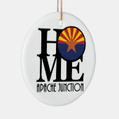 HOME Apache Junction セラミックオーナメント (右)