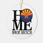 HOME Apache Junction セラミックオーナメント (左)