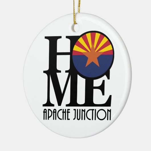 HOME Apache Junction セラミックオーナメント (左)