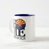 HOME Apache Junction ツートーンマグカップ (正面左)