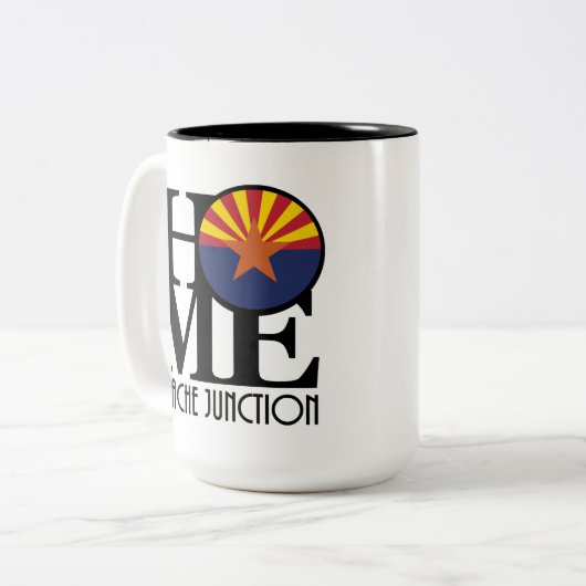 HOME Apache Junction 15oz ツートーンマグカップ (正面左)