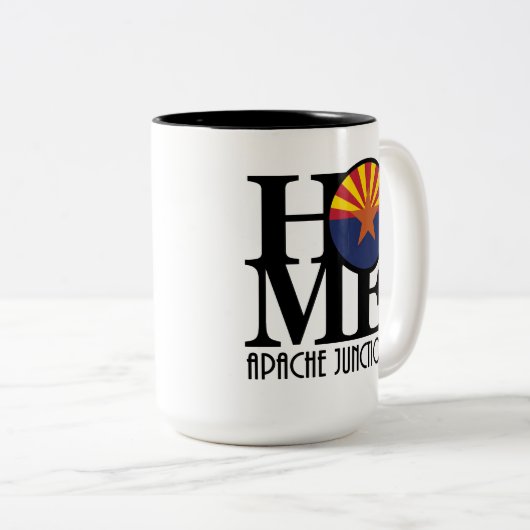 HOME Apache Junction 15oz ツートーンマグカップ (正面右)