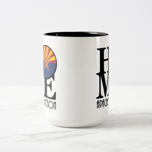 HOME Apache Junction 15oz ツートーンマグカップ (中央)