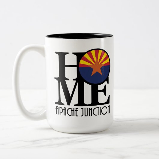 HOME Apache Junction 15oz ツートーンマグカップ (左)