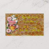 Home Apiary Thank You Card for packages 名刺 (正面)