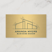 Home Architectロゴ 名刺 (正面)