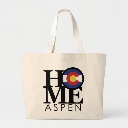 HOME Aspen ラージトートバッグ (正面)