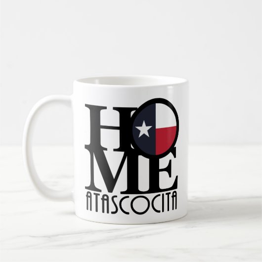 HOME Atascocita, TX 11oz コーヒーマグカップ (左)