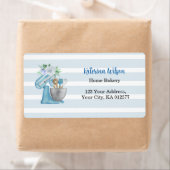 Home Bakery Blue Mixer Shipping  ラベル (インサイチュ)