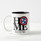 HOME Bellevue Tennessee 11oz ツートーンマグカップ (左)