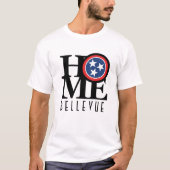 HOME Bellevue Tennessee Tシャツ (正面)
