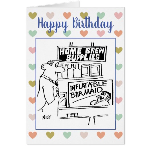 Home Brew Supply Shopが膨らむバーメイドを販売 (正面)