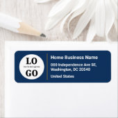 Home Business Modern Bold Color Custom Logo ラベル (インサイチュ)