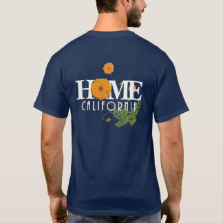 HOME California Poppies Series (バックプリント) Tシャツ
