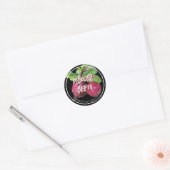 Home Canning Business Pickled Beets  Label ラウンドシール (封筒)