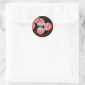 Home Canning Business Tomato Salsa Modern Label ラウンドシール (バッグ)