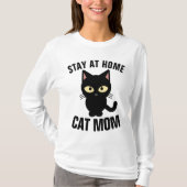 HOME CAT MOM Tシャツ (正面)