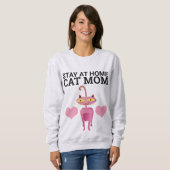 HOME CAT MOM Tシャツ (正面フル)