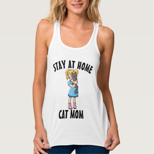 HOME CAT MOM Tシャツ (正面)
