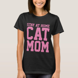 HOME CAT MOM Tシャツ