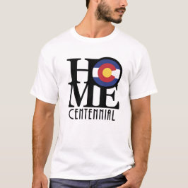 HOME Centennial Colorado (フロントプリント) Tシャツ