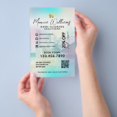 Home cleaning service modern Flyer チラシ (ハンドル)