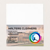 Home Cleaning Services | House Living Room 名刺 (外部フラット)