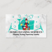 Home Cleaning Supplies | Janitor 名刺 (正面)