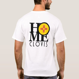 HOME Clovis New Mexico (バックプリント) Tシャツ