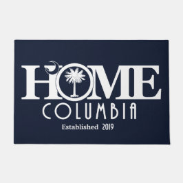 HOME Columbia SC (カスタム設立年) ドアマット
