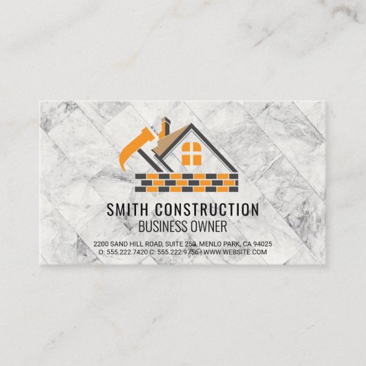 Home Construction Builder | Architect 名刺 (正面)