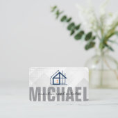 Home Construction | Building Properties 名刺 (スタンド正面)