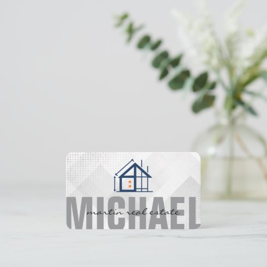 Home Construction | Building Properties 名刺 (スタンド正面)