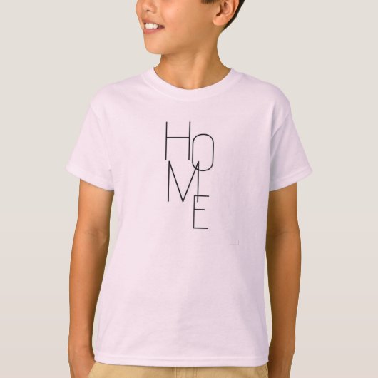 HOME - Cozy Love Tee for Littleハート Tシャツ (正面)