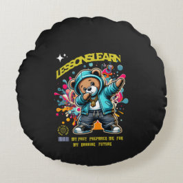 Home DABBING FUTURE Lessons Learn  Pillow  ラウンドクッション