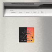 Home Decor Accents Sunrise Coral マグネット (インサイチュ (食洗機))