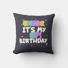 HOME DECOR BIRTHDAY CHEER UP THROW PILLOW  クッション