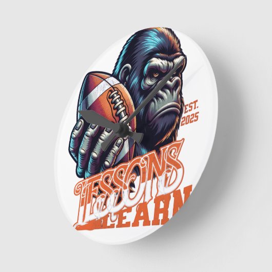 Home Decor Champion Gorilla Wall Clock  ラウンド壁時計 (傾斜)