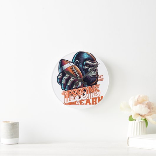 Home Decor Champion Gorilla Wall Clock  ラウンド壁時計 (ホーム)