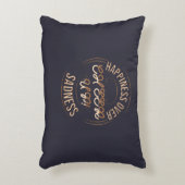 HOME DECOR CHOOSE HAPPY CHEER UP ACCENT PILLOW アクセントクッション (正面(垂直))