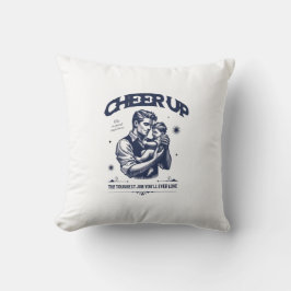 HOME DECOR DADDY CHEER UP THROW PILLOW クッション