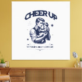 HOME DECOR DADDY CHEER UP WALL CANVAS  キャンバスプリント (インサイチュ (リビング))