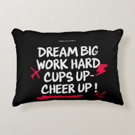 HOME DECOR DREAM BIG CHEER UP ACCENT PILLOW  アクセントクッション