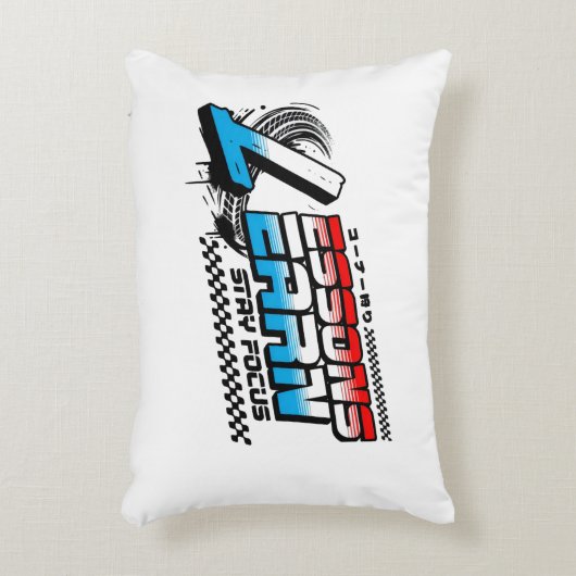 HOME DECOR FOCUS LESSONS LEARN ACCENT PILLOW アクセントクッション (正面(垂直))