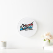 HOME DECOR FOCUS LESSONS LEARN ROUND WALL CLOCK  ラウンド壁時計 (ホーム)