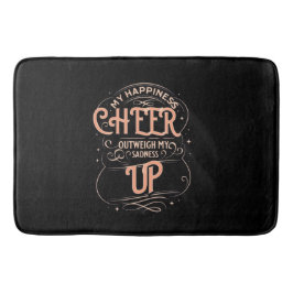 HOME DECOR HAPPINESS CHEER UP BATH MAT  バスマット